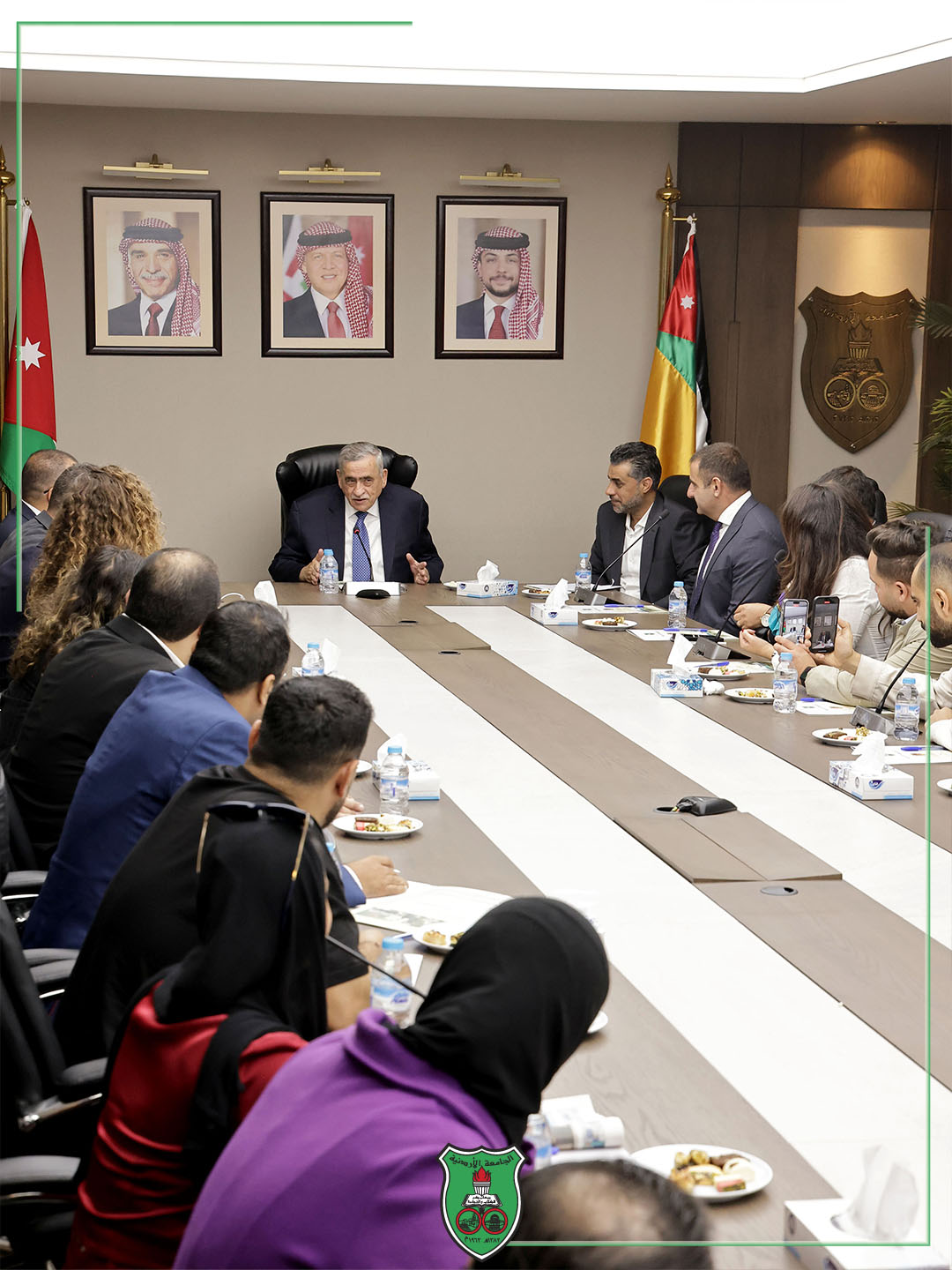 University President addresses the Council